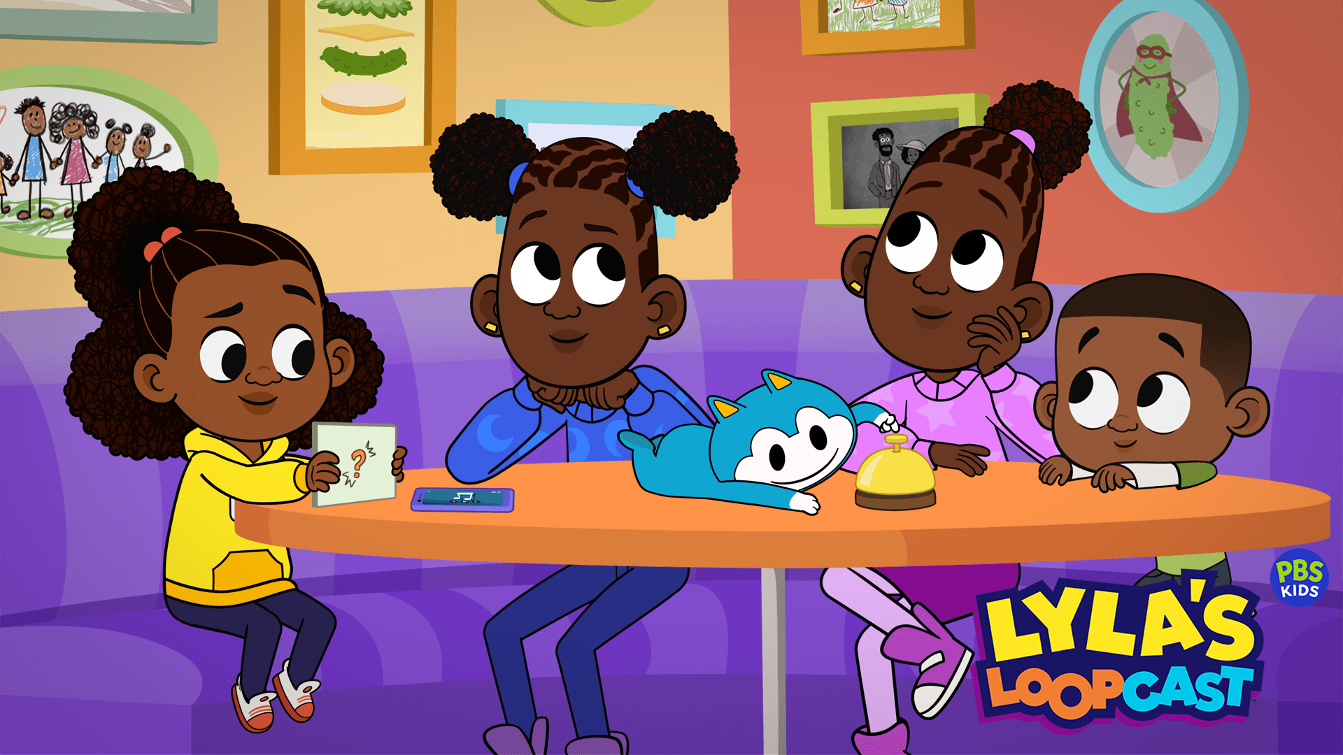 Lyla and Stu are the ones who need help to improve the game they invented.
