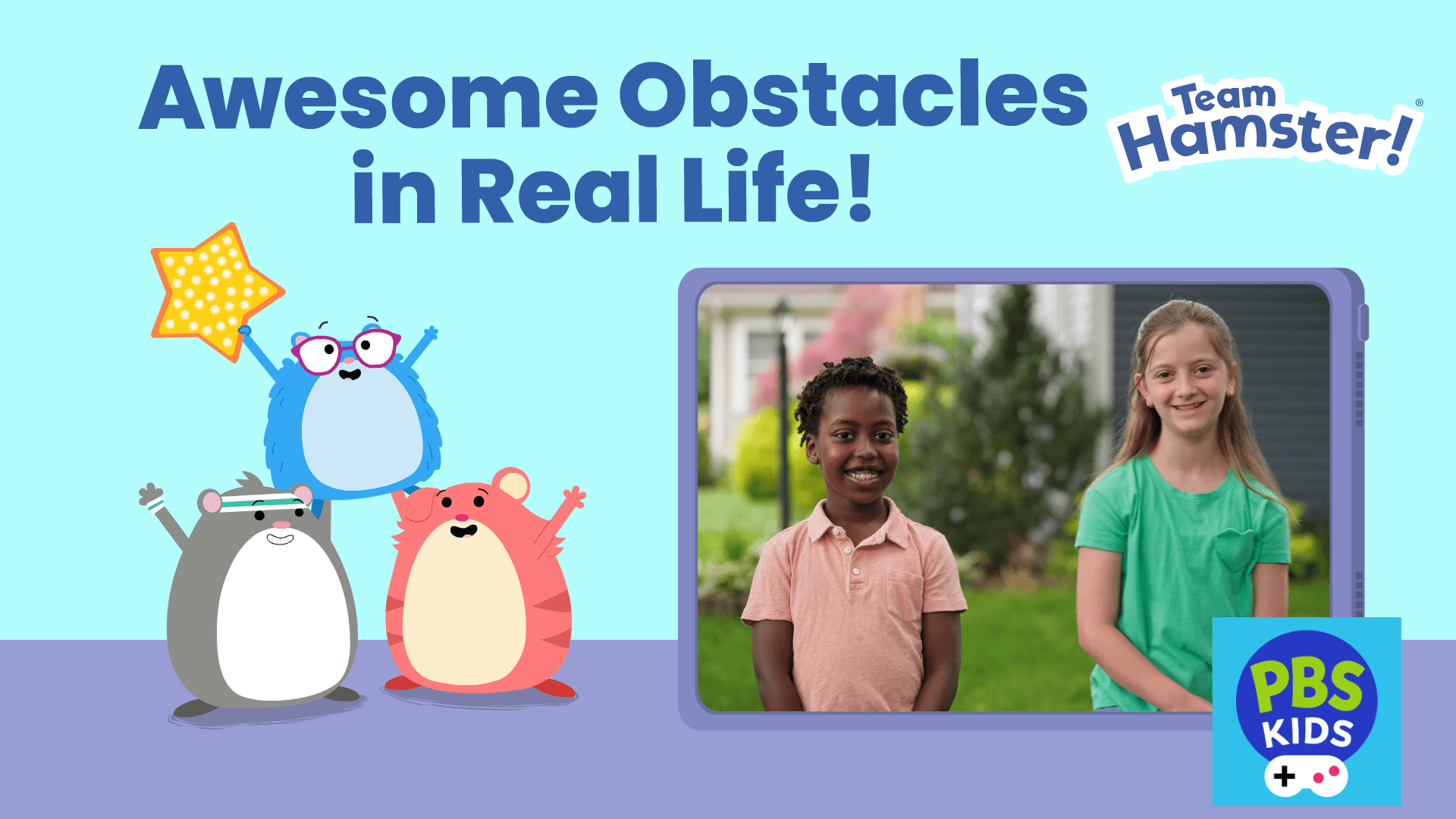 Watch Isla and Firo play the Team Hamster! Awesome Obstacles game…in real life!
