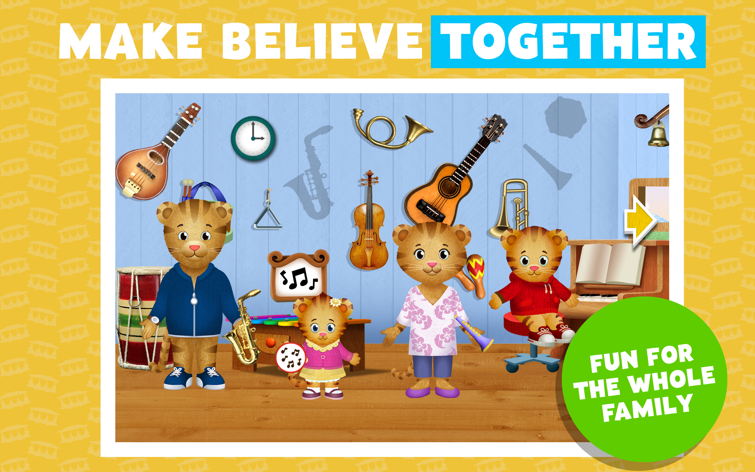 Explore Daniel Tiger's Neighborhood screenshot.
