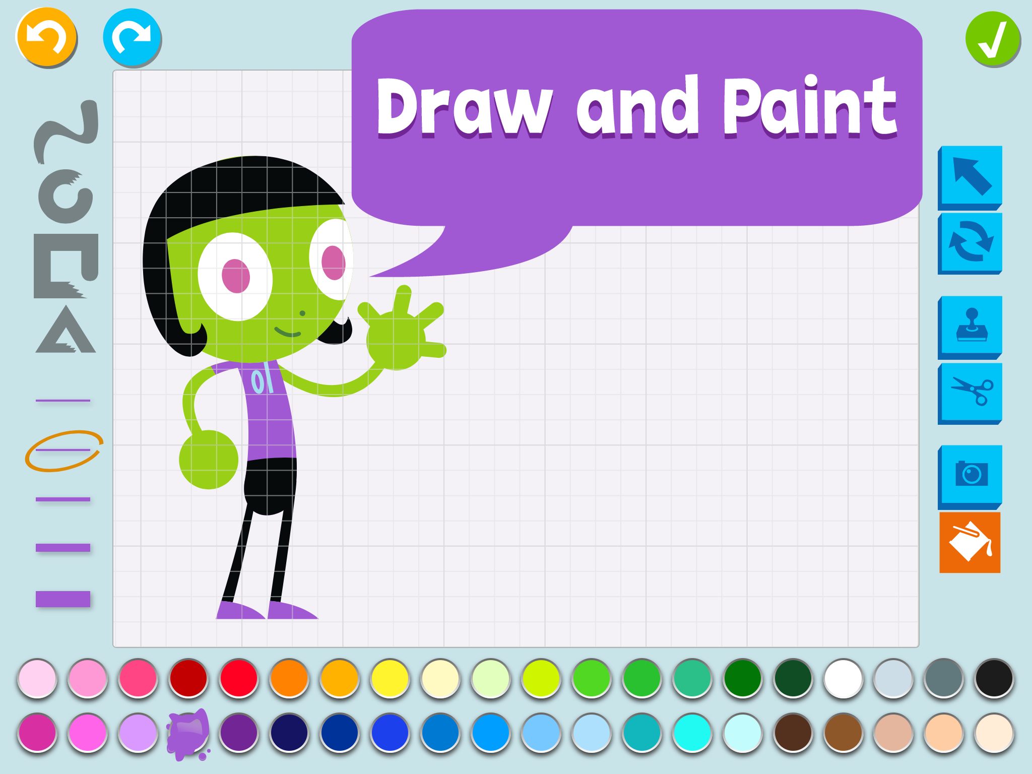 PBS KIDS ScratchJr screenshot.